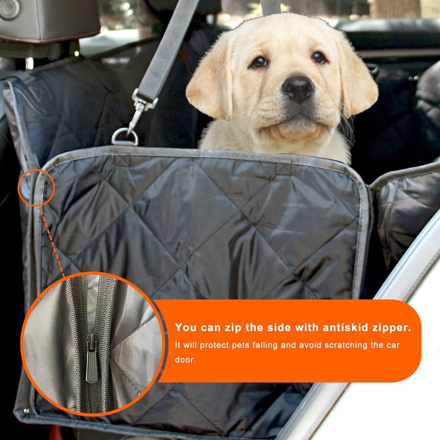 Hot Sale Convertible Puppy Dog Car Seat Cover 100% Waterproof Dog Seat Cover Nonslip Mascotas Dog Hammock