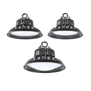 100watt 150w 200w 300w ip65 waterproof hi bay dimmable parking garage luminaires fixture ufo led high bay light for warehouse