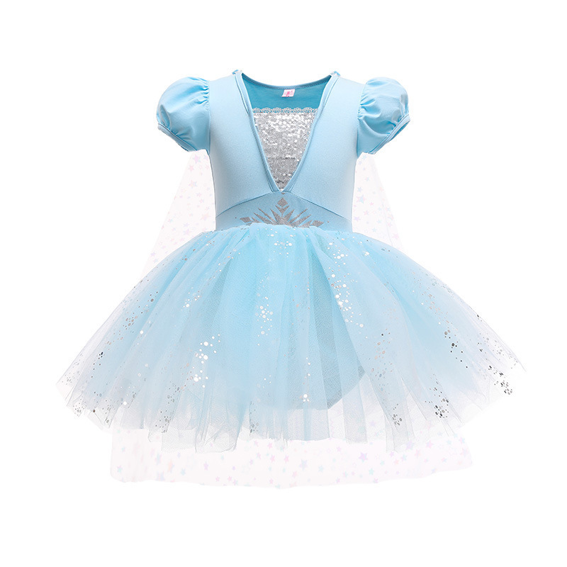 RTS Baby Dress Princess Kids Ballet Tutu Dance Costume Dress for Girls Ready to Ship