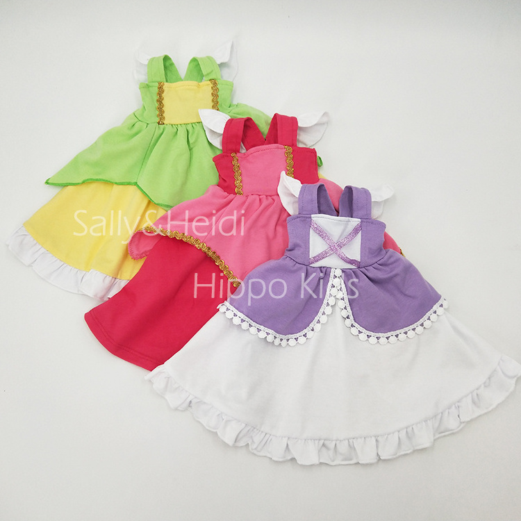 Fashion Style Doll Clothes Dress For Sweet Girls 18 inch Dolls Accessories Cotton Dress For Doll