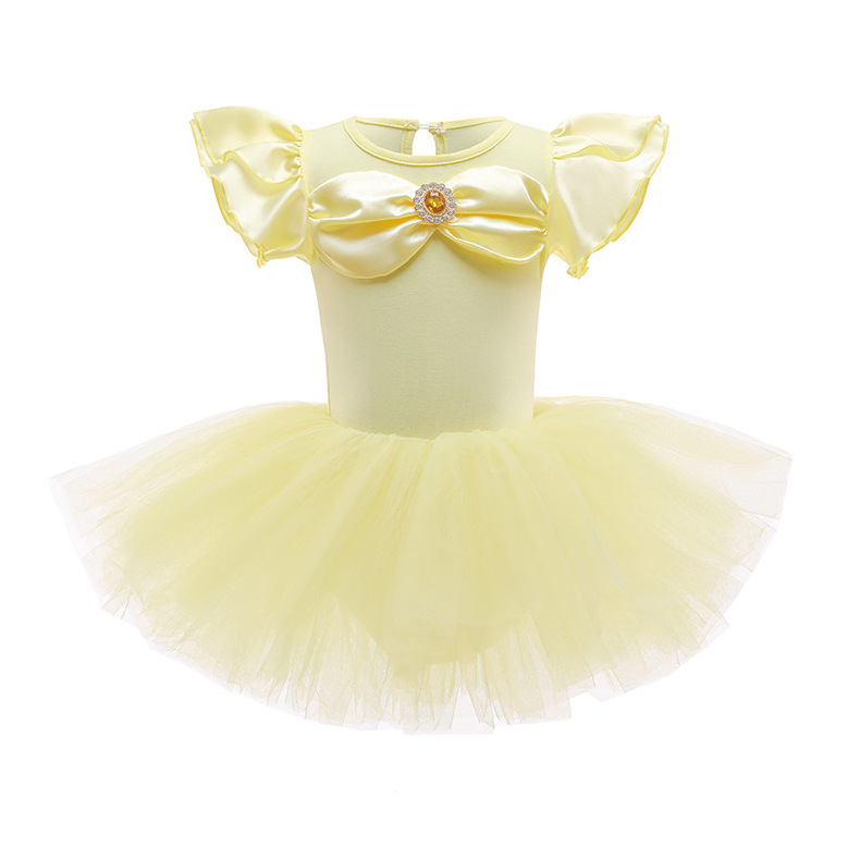 RTS Baby Dress Princess Kids Ballet Tutu Dance Costume Dress for Girls Ready to Ship