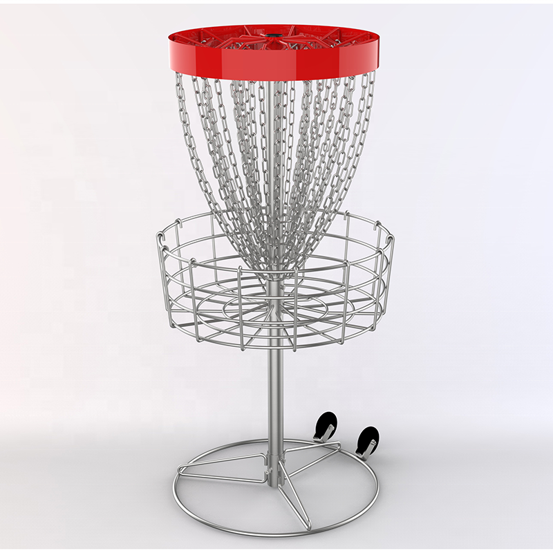 High Quality Heavy Duty Disc Golf Basket PDGA Galvanized For Disc Golf Tournament