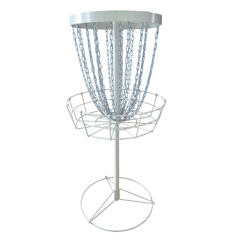 Factory Direct Professional PDGA Approved Light Weight Custom 24 Chain Practice Portable Frisbeed Target Disc Golf Basket