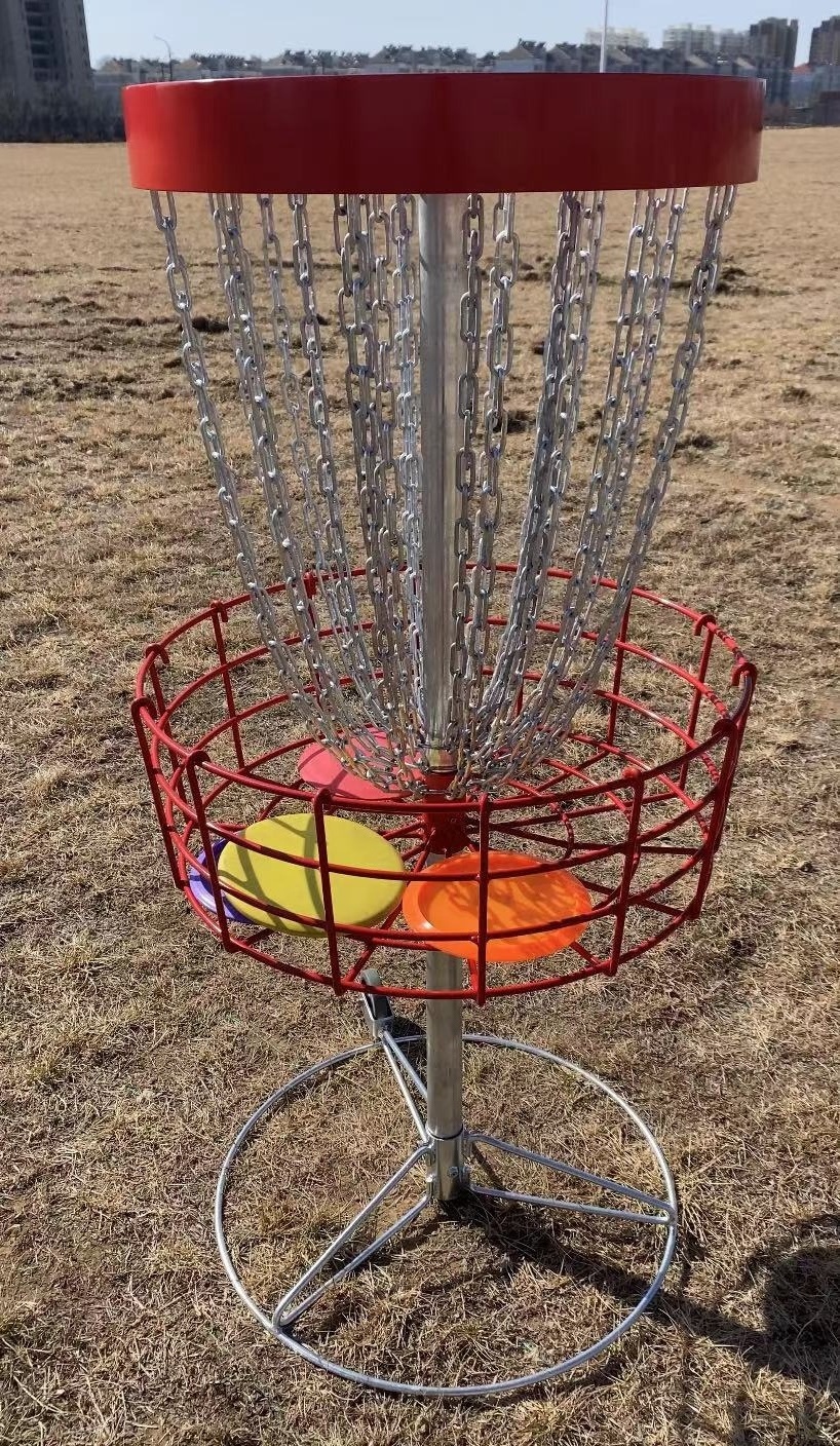 High Quality Heavy Duty Disc Golf Basket PDGA Galvanized For Disc Golf Tournament