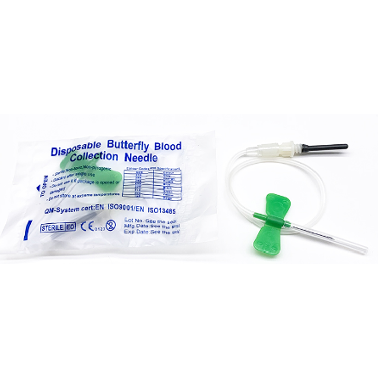 Medical Disposable Vacuum 21G 23G Butterfly needle Blood Collection Needle