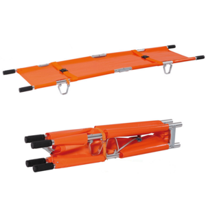 Aluminum Alloy Foldaway Stretcher Emergency Recue Stretcher Compact Folding Stretcher