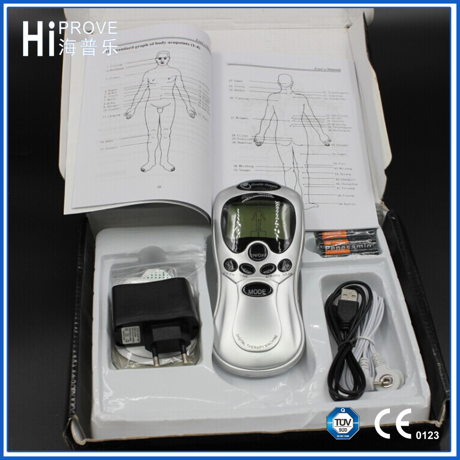 Cheapest Tens Acupuncture Digital Electric therapy Machine or Massager