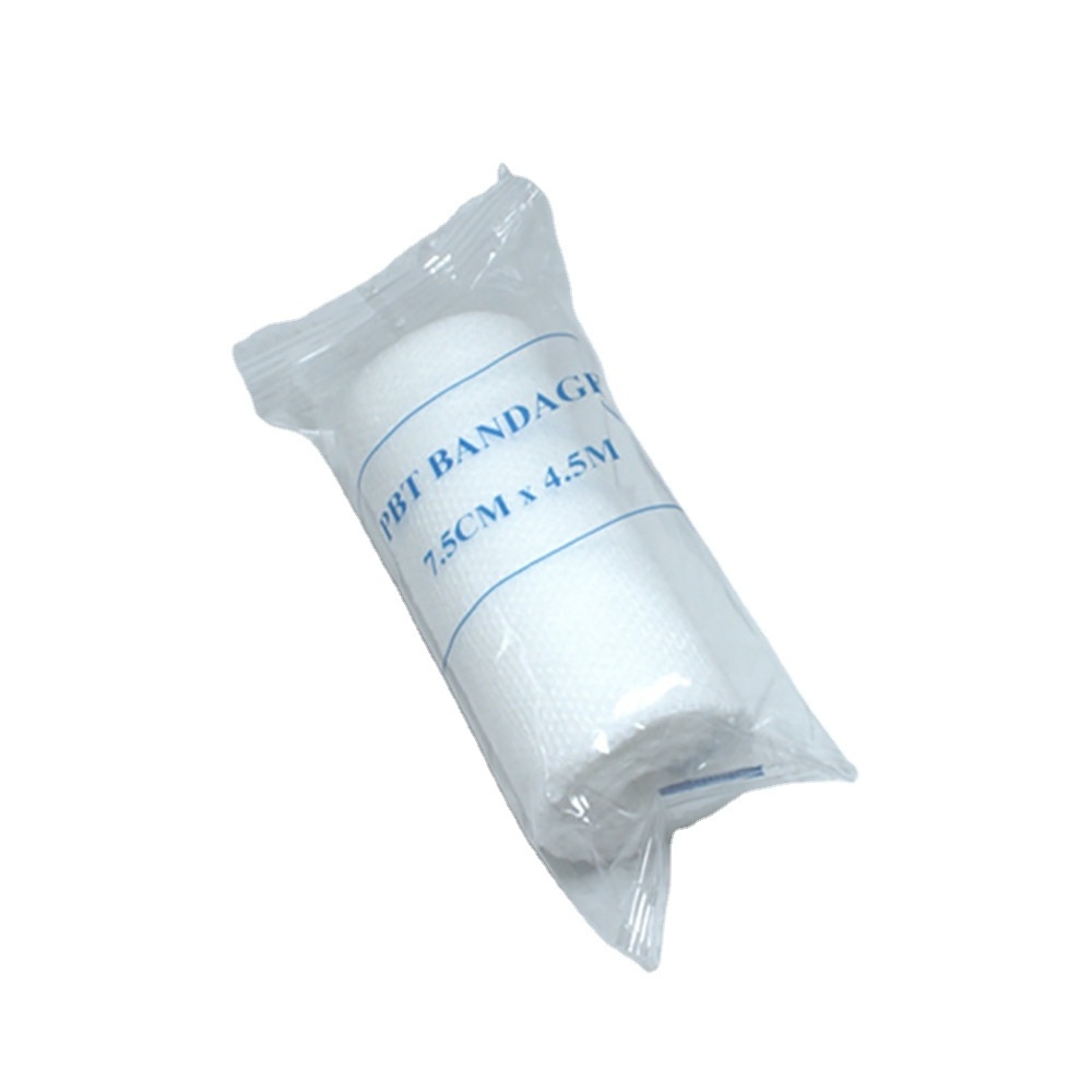 HIgh quality PBT elastic bandage gauze PBT conforming bandage for medical dressing protection