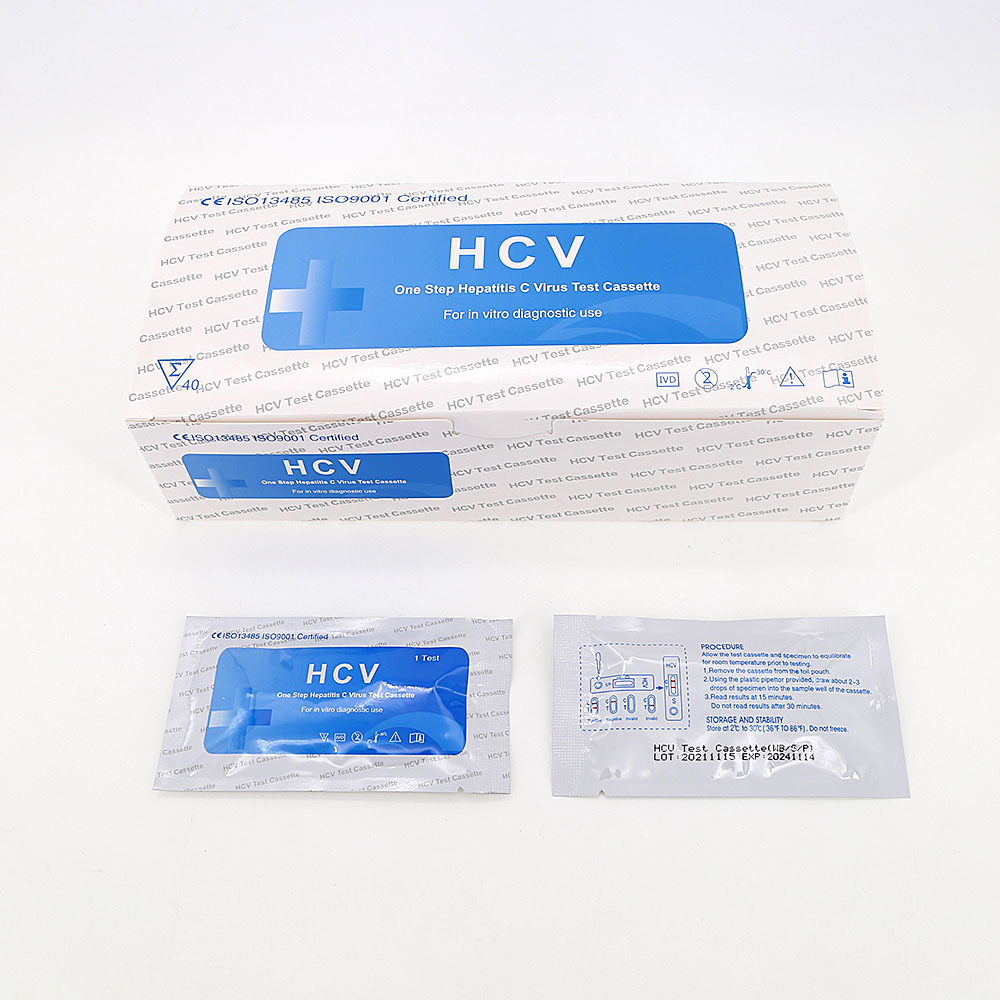 High Quality Medical Diagnostic Anti-HCV Test Hav Hbv Hcv Hiv ComboTest kit Antibody Antigen Rapid Test