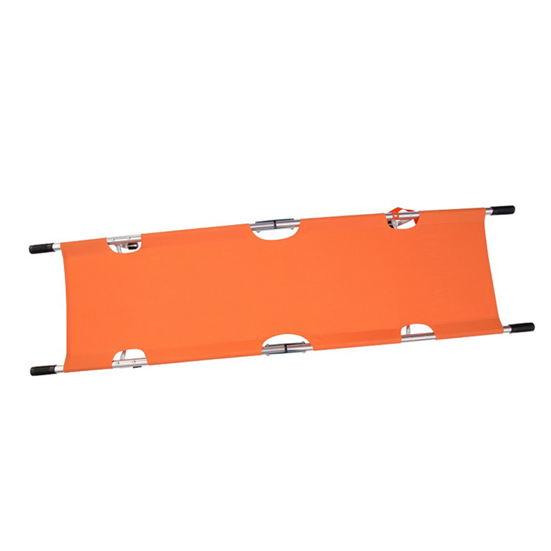 Aluminum Alloy Foldaway Stretcher Emergency Recue Stretcher Compact Folding Stretcher