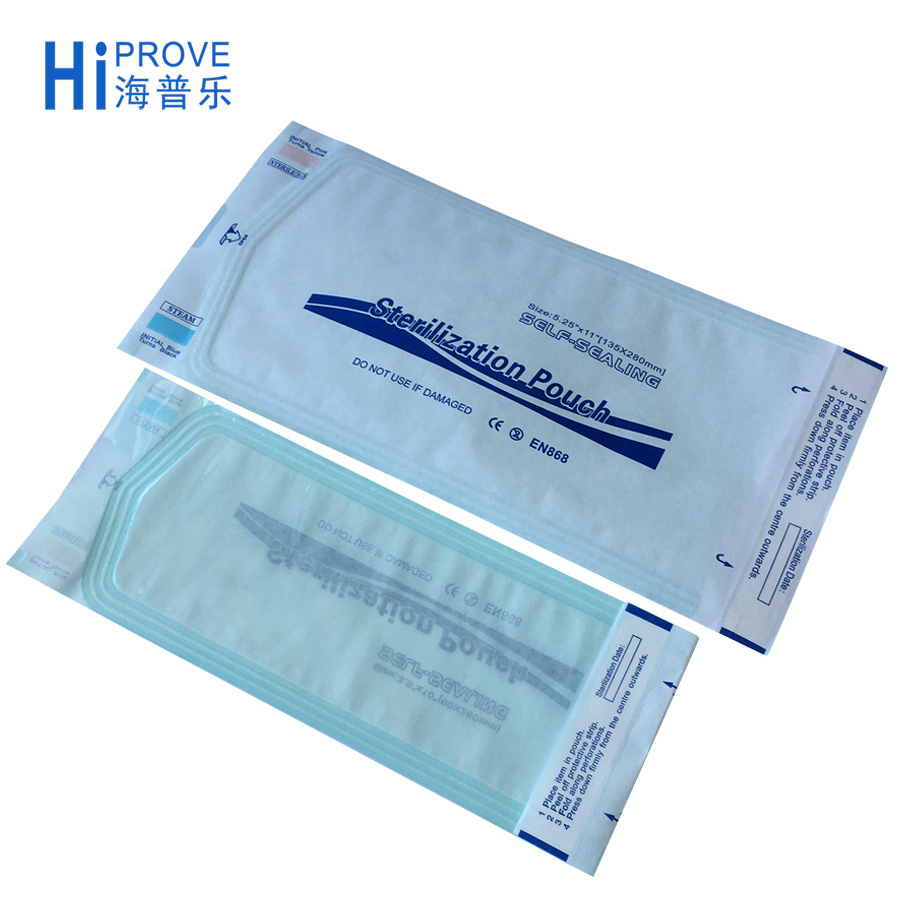 EO Steam Tyvek Sterilization Pouch Roll Self Seal Sterilization Pouches