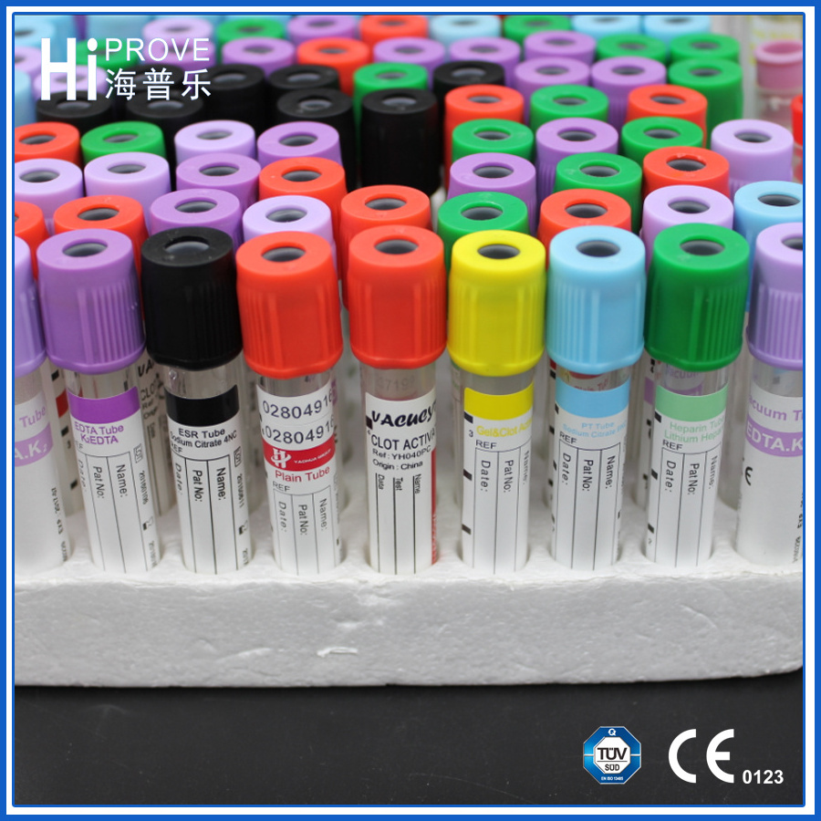 Plain/Clot/EDTA Activator Vacuum Blood Collection Tube