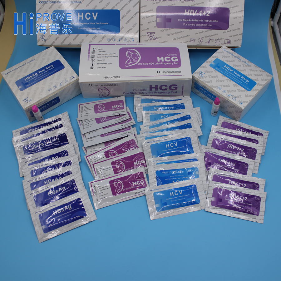 Medical Infectious Malaria/HCV/HBsAg/HP/HIV Rapid Diagnostic Blood Test Kit