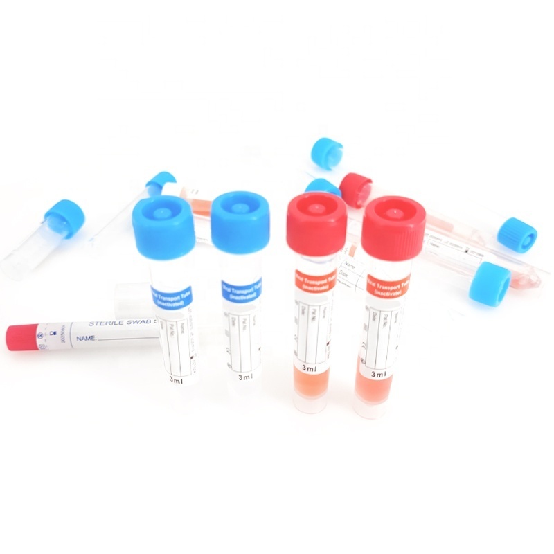 5ml 10ml Inactivated Vtm Kit With Flocked Nylon Swab Stick Vtm