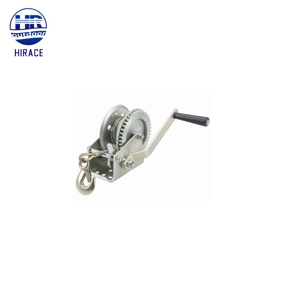 Standard size steel hand 5*800cm strap 1600lbs boat trailer winch