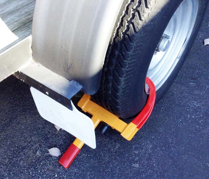 Anti-Theft Wheel Clamp Car Truck Trailer Wheel Lock