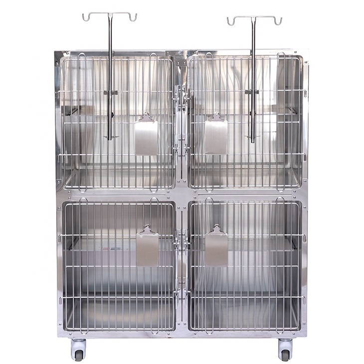 Wholesale High Quality Stainless Steel  Veterinary Cage For Pet