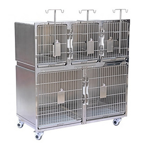 Wholesale High Quality Stainless Steel  Veterinary Cage For Pet