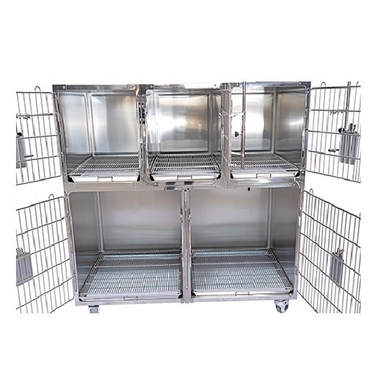 Wholesale High Quality Stainless Steel  Veterinary Cage For Pet