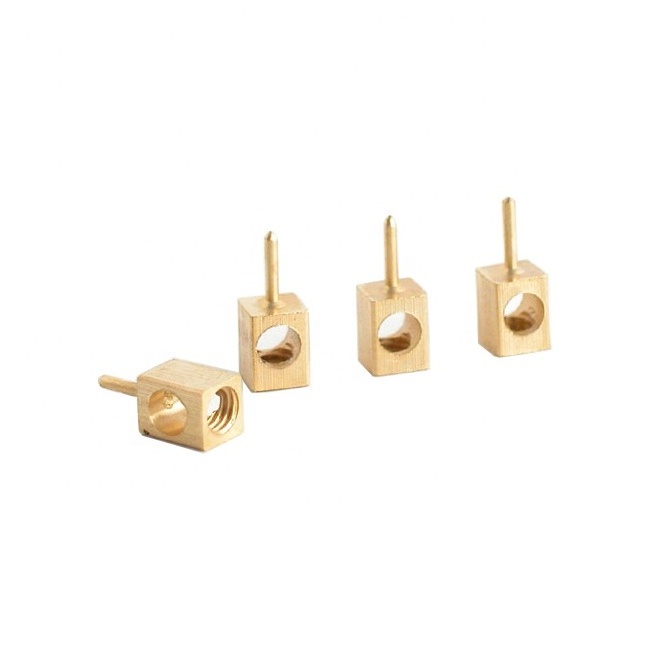 OEM Custom Design Brass Switch Terminal  with Screw and Aluminum  Connectors Stamping Female Spade