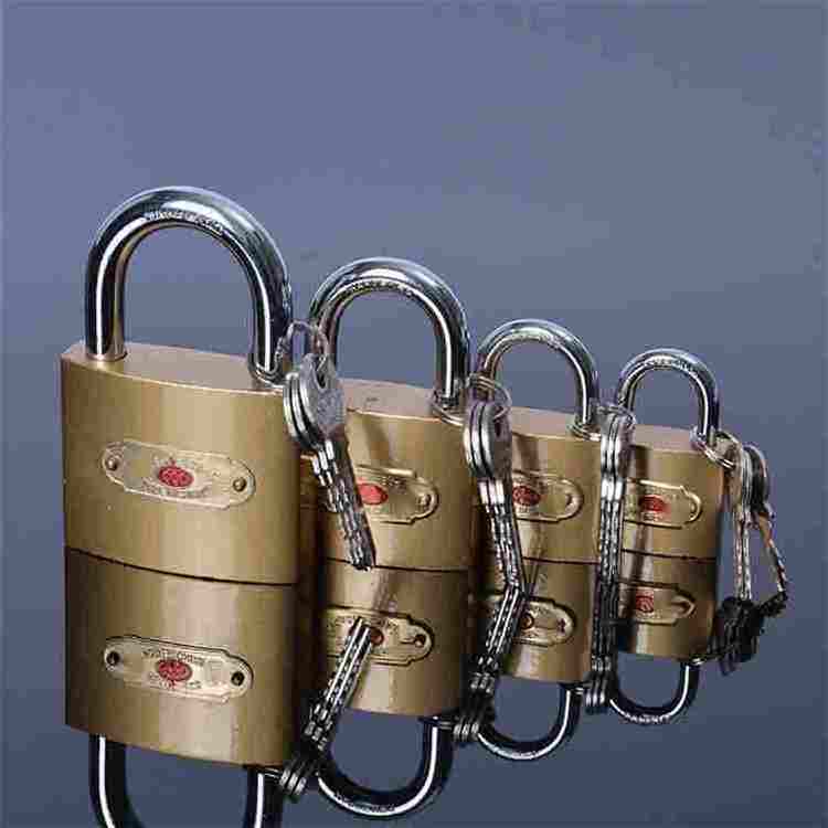 2019 cheapest pad lock brass padlock