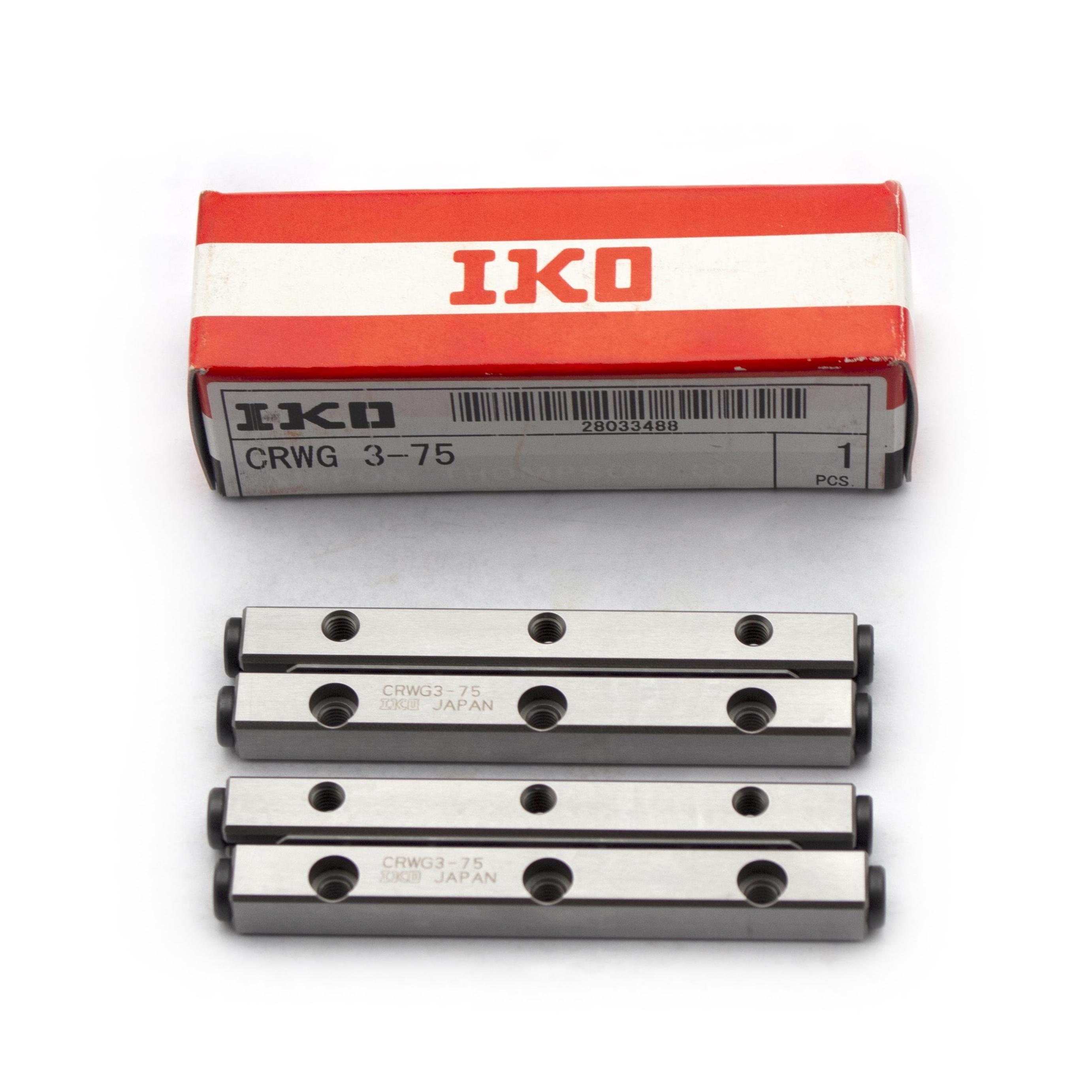 IKO Linear Cross Roller Guide Sliding Rail CRWG1-30 CRWG2-30 CRWG3-50 CRWG3-100 CRWG2-45 CRWG6-150 CRWG6-200 Linear Guides