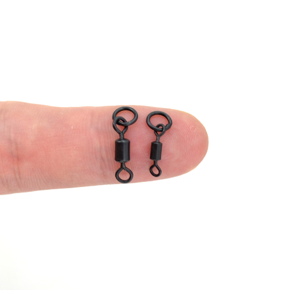 Carp Fishing Swivel for Chod Rig Link with solid ring terminal fishing tackle fishing snap swivels