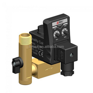 HIROSS best selling  1/2" Electronic Auto Drain Valve with Timer for Atlas Copco Air Compressor