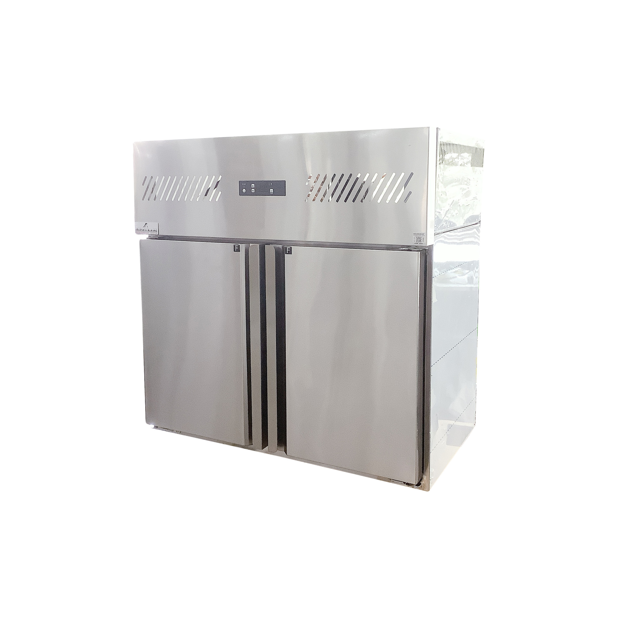 2024 Wall-mounted 201 air cooling Refrigerator Hanging Refrigerator sliding door cabinet CW-90P can OEM