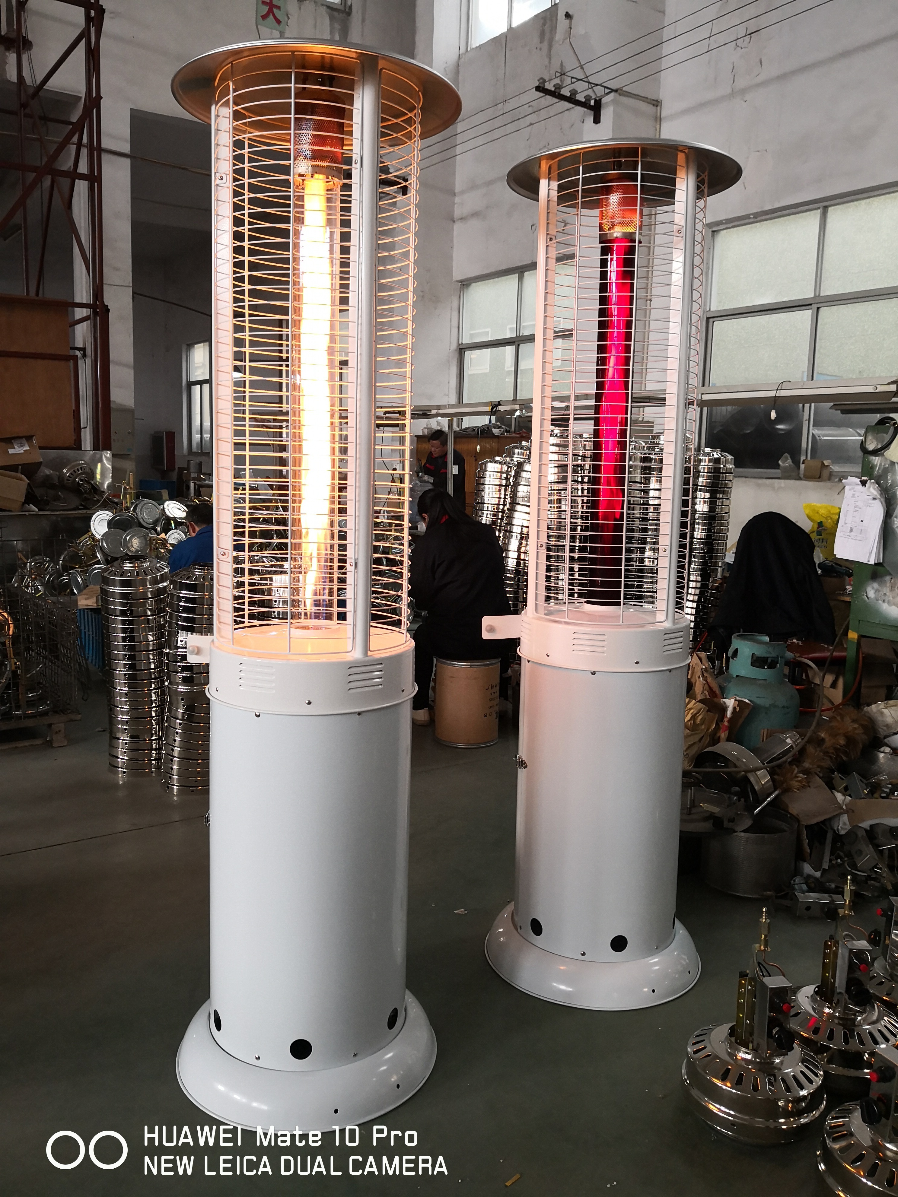 new 2019 Hot Sell Glass Tube  Outdoor Heater Propane Garden Flame Gas Patio Heater With CE/ETL