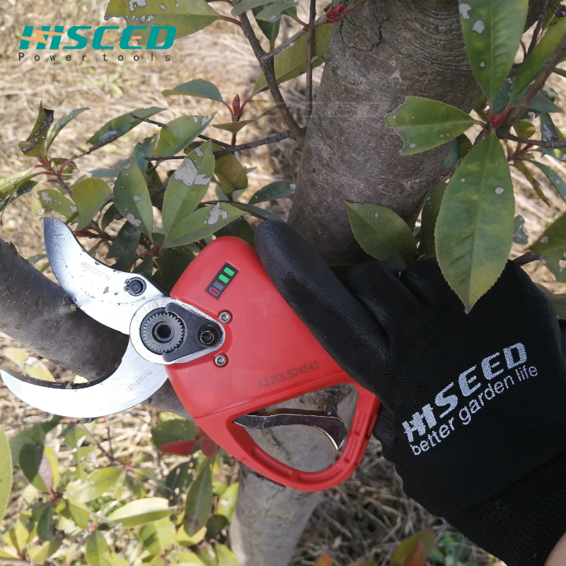 40mm cutting diameter electric pruner free shipping,electric pruning shear for vineyard,kiwi,orchard tree