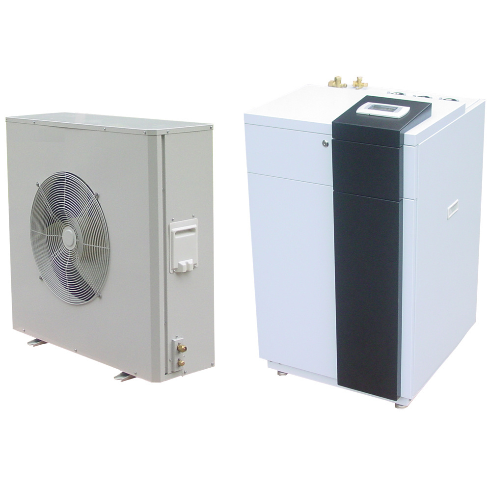 Monoblock R410a Hi Cop Inverter Heat Pump R410a Water Heater Hot Water Cooling Heating Pump Electric Storage