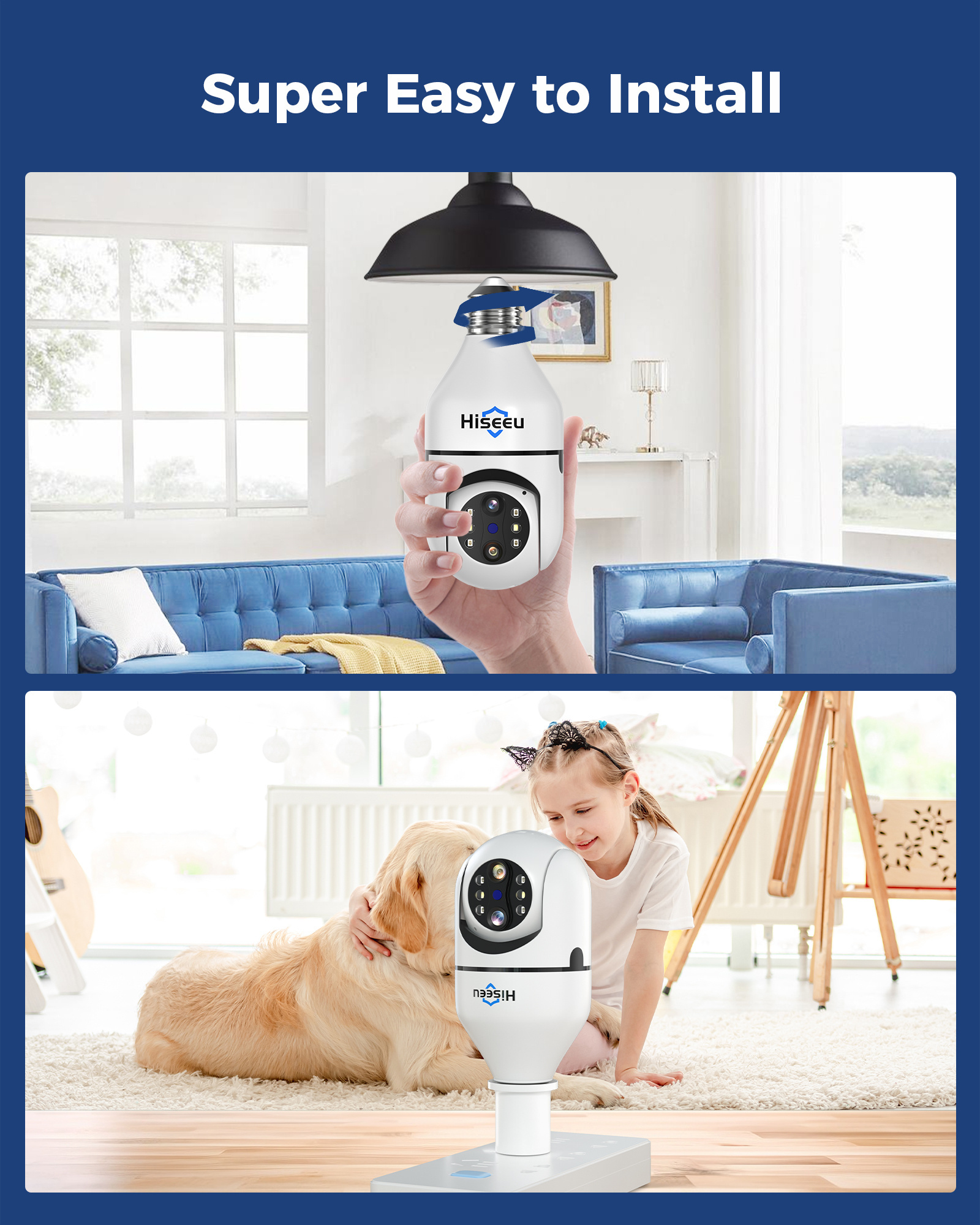 Dual lens 10X optical zoom smart security 360 surveillance lightbulb cctv wireless network ptz ip camara light wifi bulb camera