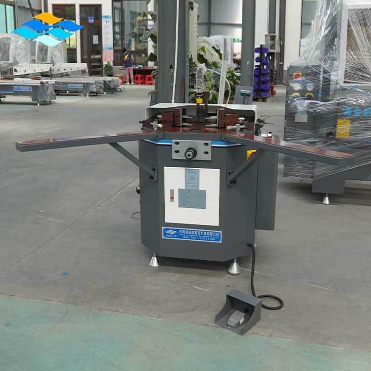 LZJ-02 aluminium window corner crimping automatic hydraulic aluminum workshop machinery