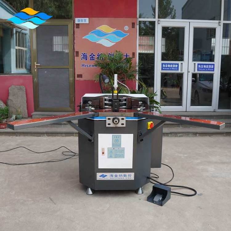 LZJ-02 aluminium window corner crimping automatic hydraulic aluminum workshop machinery