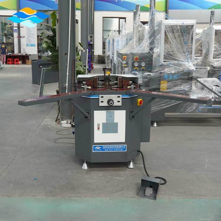 Hydraulic aluminium window corner crimping machine aluminum workshop machinery