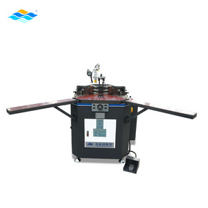 2mm thick aluminium corner crimping machine for aluminium doors window manufacturing