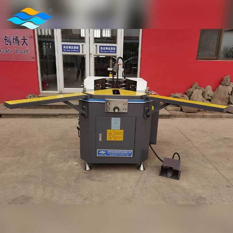 Aluminium corner crimper/aluminum profile Single Head Heavy Corner Crimping Machine for Aluminum Window Fabrication Machine