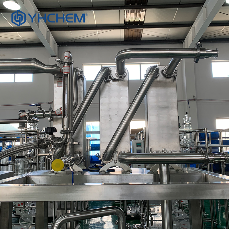 Vacuum evaporator concentrate system biological and chemical solvents waste water evaporator recovery unit