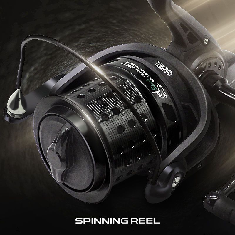 Big Game Reel Surf Reel 10000 Carbon Fiber Body Long Cast Single Brake System Surf Reel