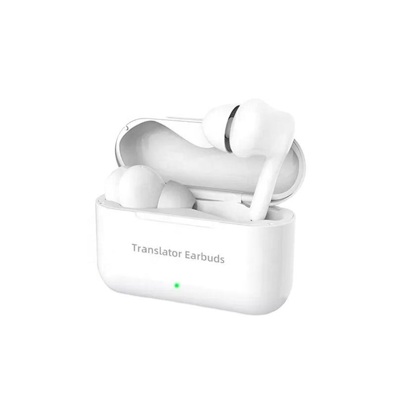 Phone APP Dual Earbud 127 Languages Long Working Time Translation Earphone