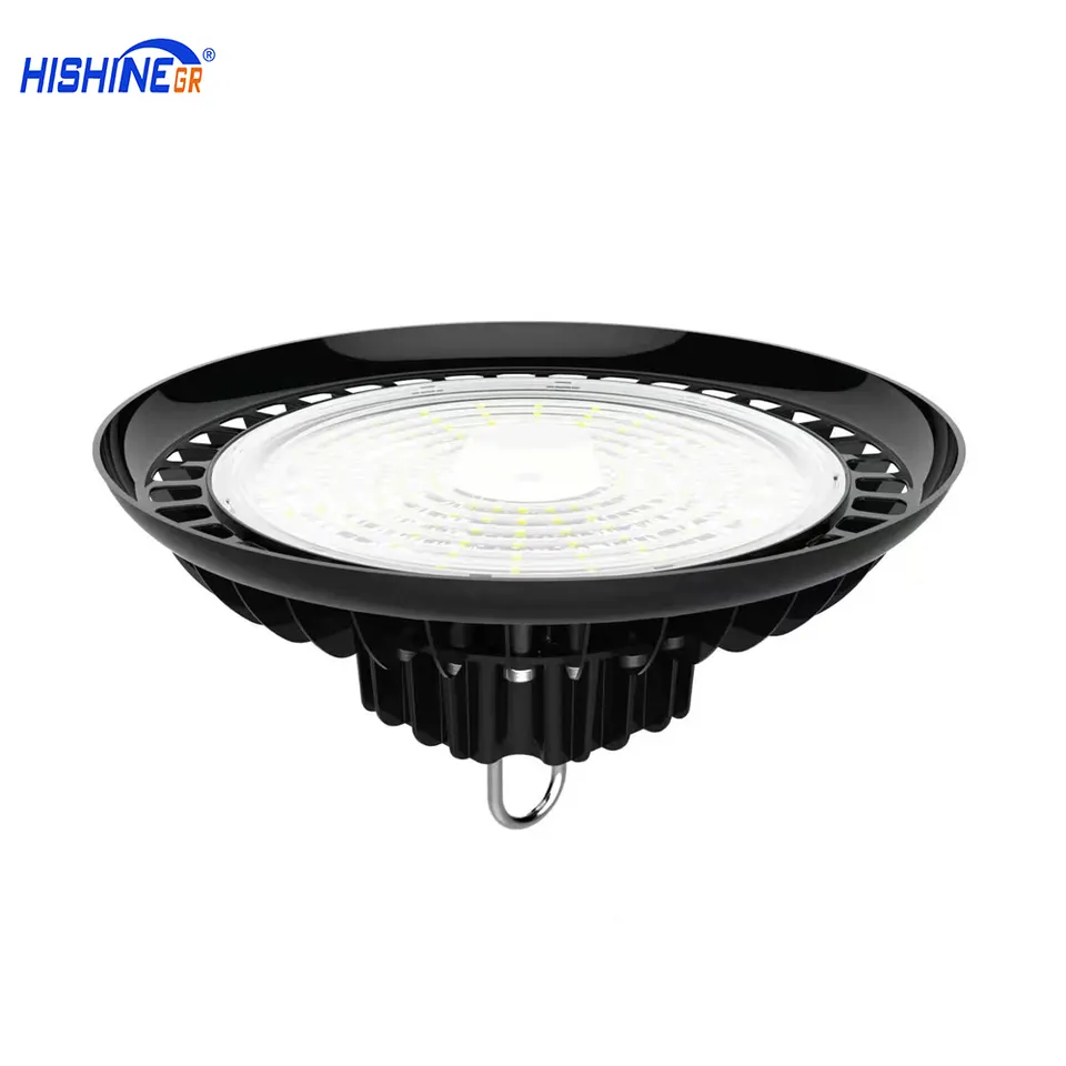 New waterproof and dustproof ufo industrial mining light canopy warehouse workshop plant lighting 200W led flying saucer light