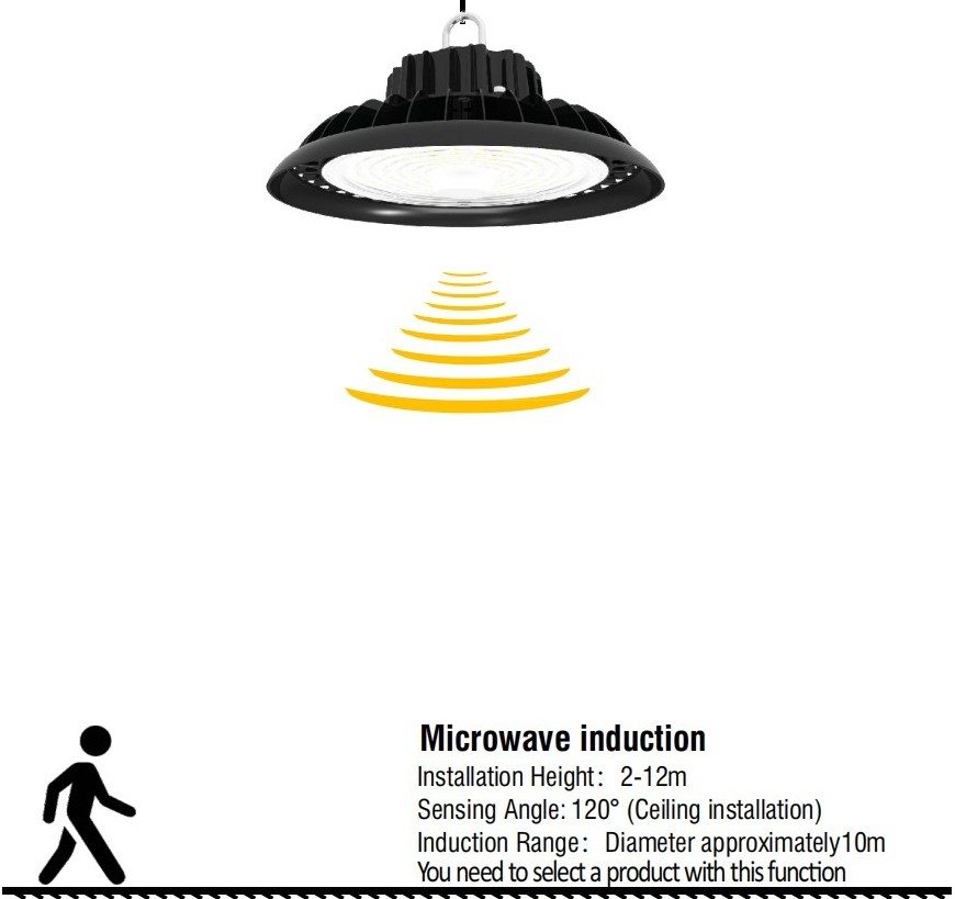 Cheaper 250W UFO high bay light IP65  led high bay light fixture for Commercial Shop Lights Workshop Garage Factory