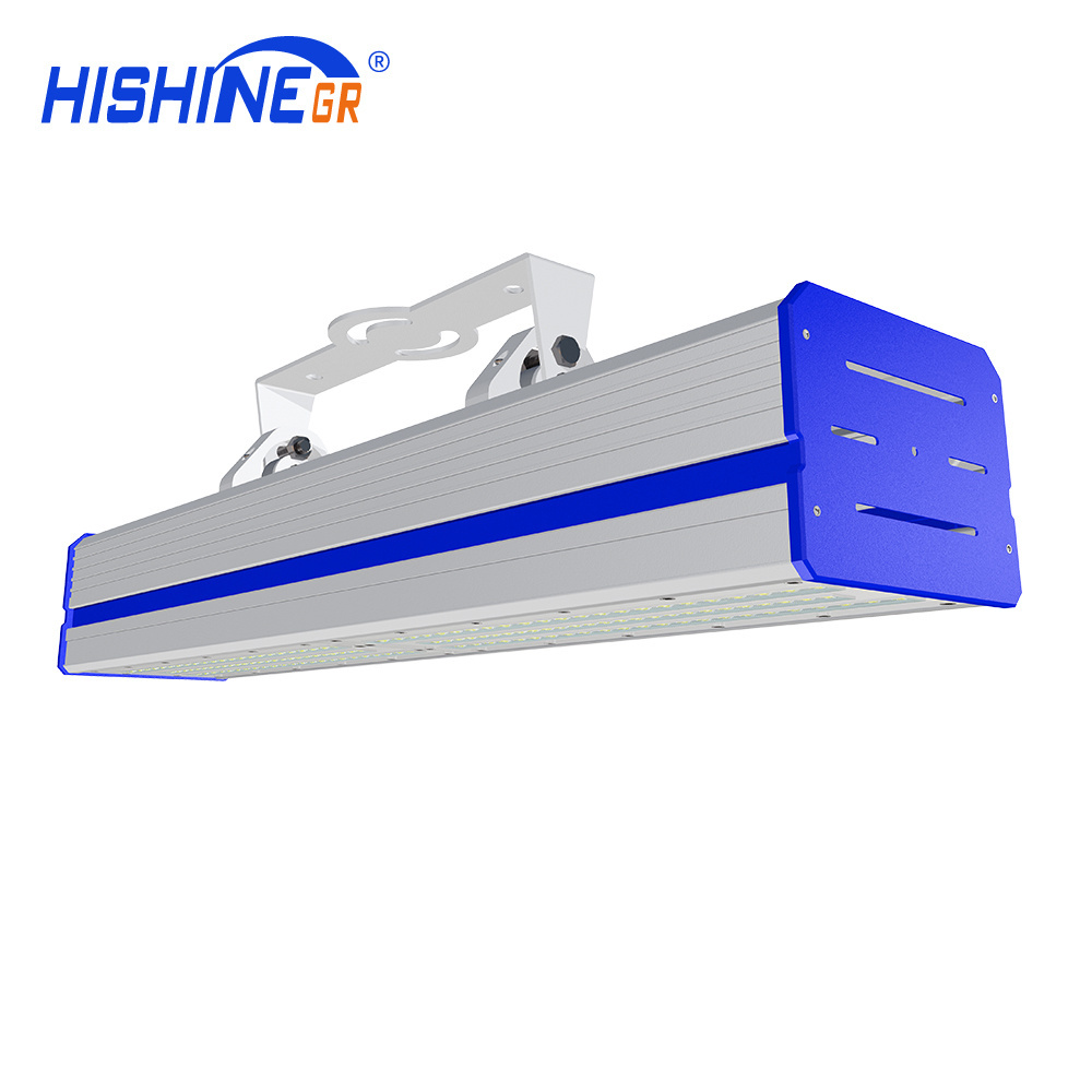 Industrial Linear High Bay LED Light 100W Smart Sensor Control Workshop High Bay Light Professional