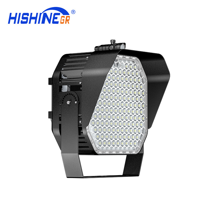 luz exterior 4K broadcasting supported Playground Stadium high mast light dimmable led flood lights 1000w