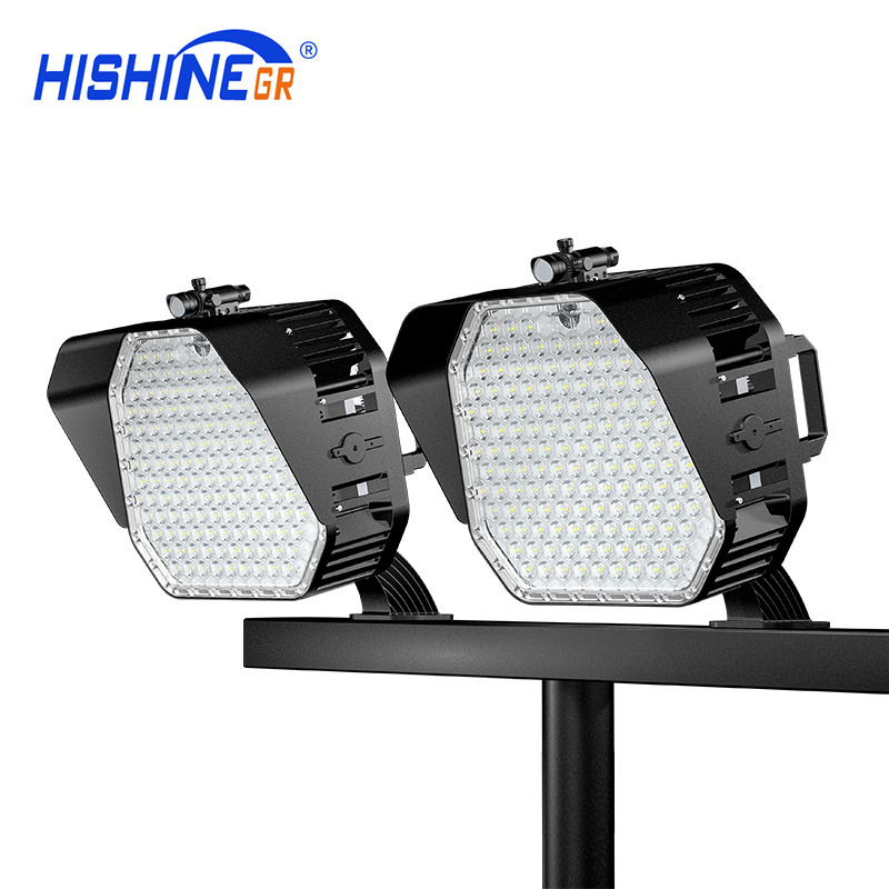 luz exterior 4K broadcasting supported Playground Stadium high mast light dimmable led flood lights 1000w