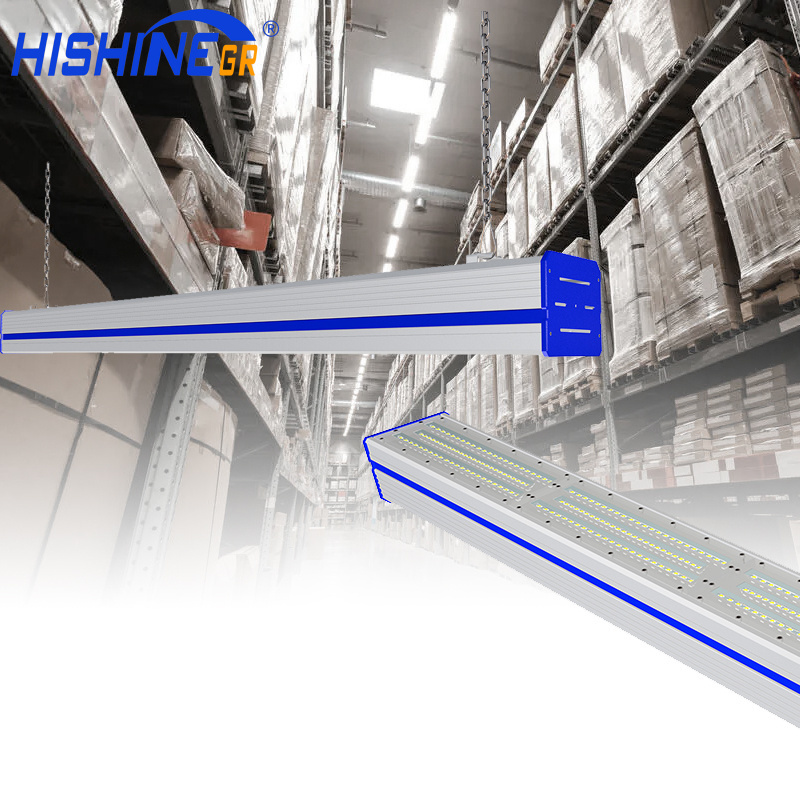 Hishine competitive price 50W Hanging Industrial led linear high bay light fixture