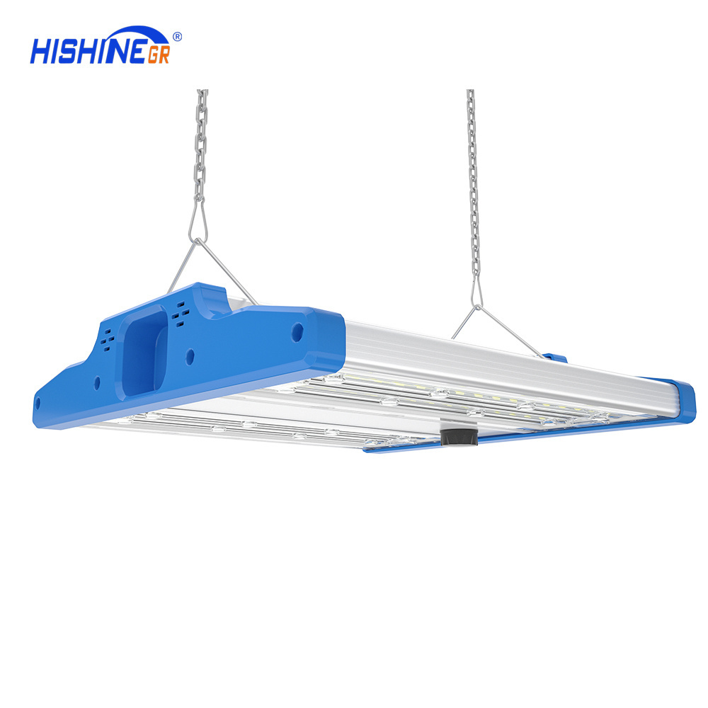 Warehouse Workshop Linear High Bay Light 0-10V Dimming Smart Control Commercial Linear Light 100W 150W 200W 250W 300W 400W