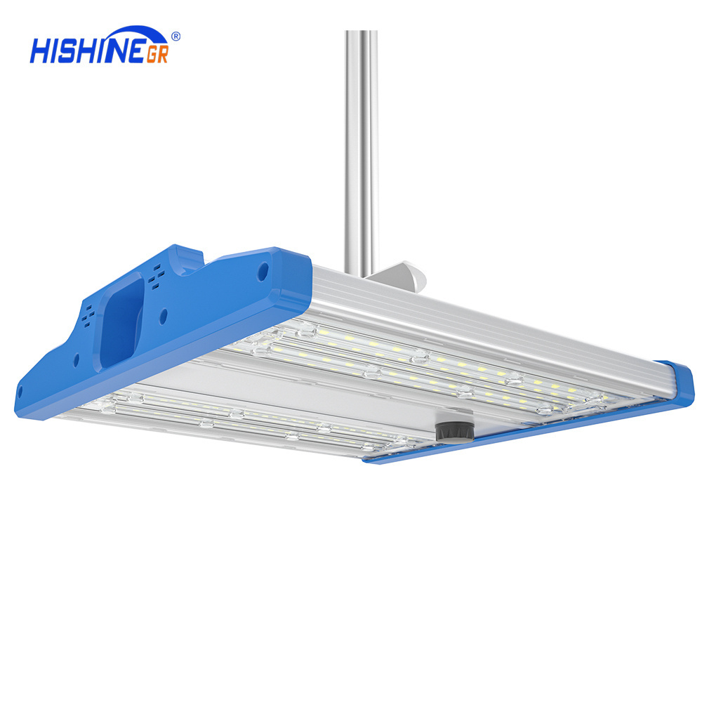 Warehouse Workshop Linear High Bay Light 0-10V Dimming Smart Control Commercial Linear Light 100W 150W 200W 250W 300W 400W