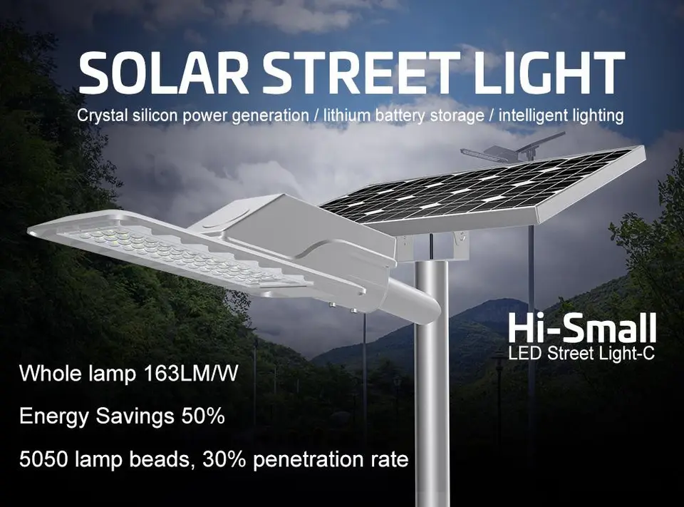 Outdoor Solar Street Light Die Casting Mold CCTV 4G Camera Street Light Solar Powered with Sensor High Strength Against Wind